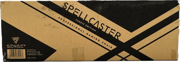 SENSE7 Spellcaster Gaming Πολυθρόνα, Υφασμάτινη, Μαύρη