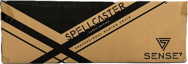 SENSE7 Spellcaster Gaming Πολυθρόνα, Υφασμάτινη, Μαύρη
