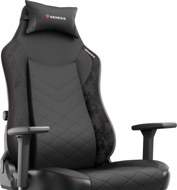 Genesis Nitro 890 G2 Gaming Καρέκλα Γραφείου, Εργονομική με Μεταλλική Βάση, Μαύρη (NFG-2050)