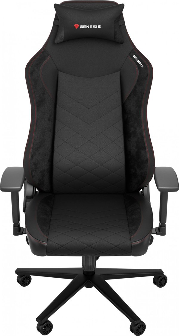 Genesis Nitro 890 G2 Gaming Καρέκλα Γραφείου, Εργονομική με Μεταλλική Βάση, Μαύρη (NFG-2050)