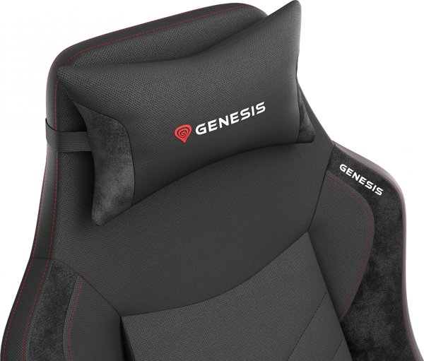Genesis Nitro 890 G2 Gaming Καρέκλα Γραφείου, Εργονομική με Μεταλλική Βάση, Μαύρη (NFG-2050)