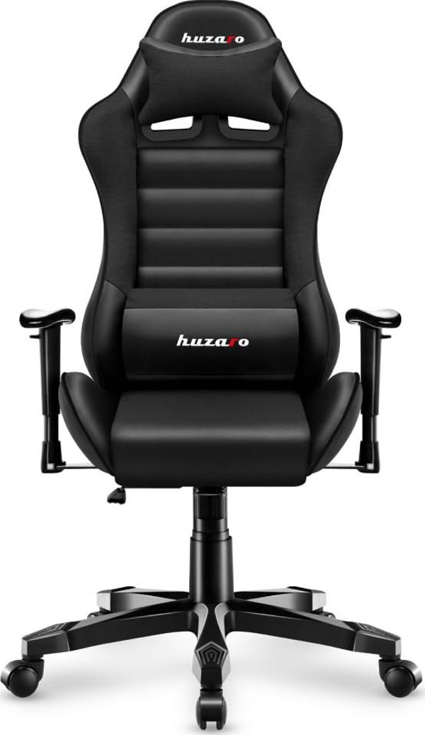 Huzaro Ranger 6.0 Gaming Πολυθρόνα για Παιδιά, Εργονομική, PUHD Δέρμα, Μαύρη