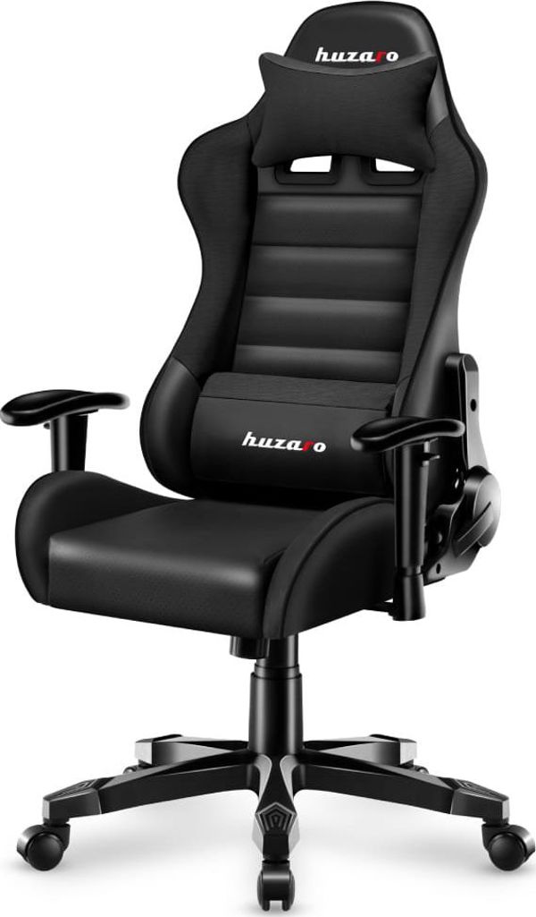 Huzaro Ranger 6.0 Gaming Πολυθρόνα για Παιδιά, Εργονομική, PUHD Δέρμα, Μαύρη