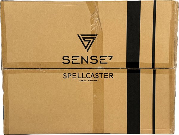 SENSE7 Spellcaster Gaming Πολυθρόνα Υφασμάτινη - Μαύρο/Κόκκινο