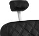 Activeshop Carlos Επαγγελματική Καρέκλα Κουρείου, Έξτρα Μαύρη, 14432712