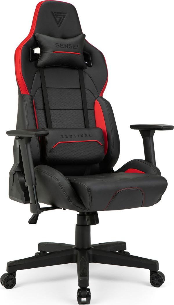 Πολυθρόνα Gaming SENSE7 Sentinel Μαύρο-Κόκκινο
