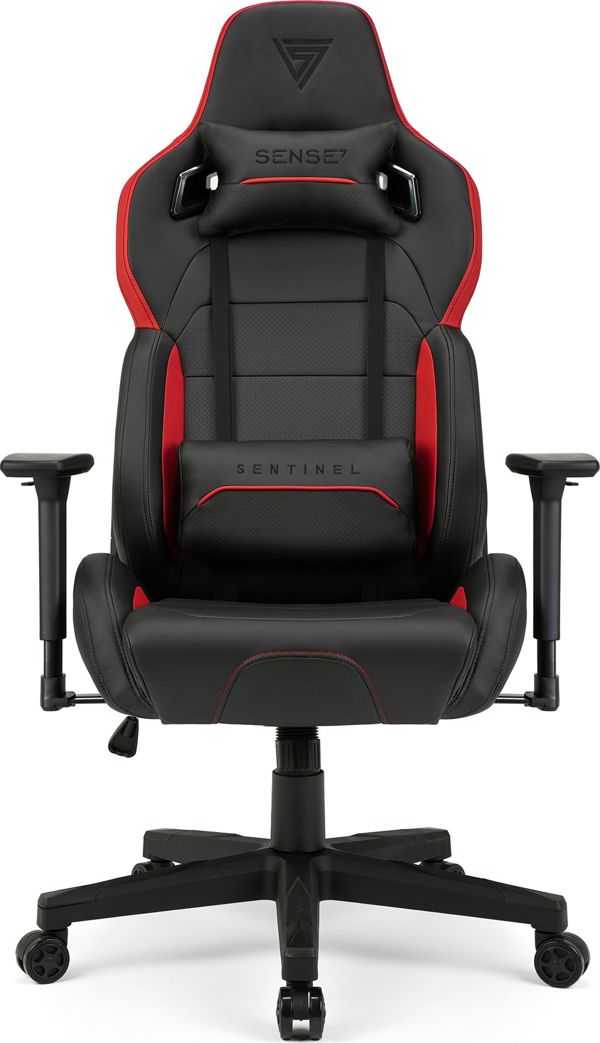 Πολυθρόνα Gaming SENSE7 Sentinel Μαύρο-Κόκκινο