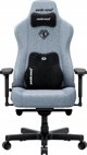 Gaming Καρέκλα Υφασμάτινη Anda Seat Kaiser 3E XL Γκρι Μπλε