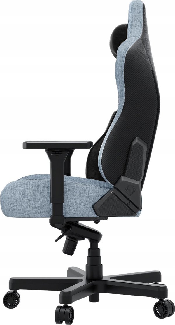 Gaming Καρέκλα Υφασμάτινη Anda Seat Kaiser 3E XL Γκρι Μπλε