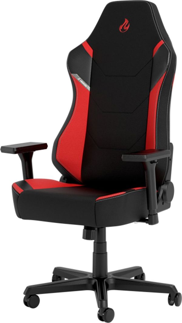 Nitro Concepts X1000 Gaming Καρέκλα Μαύρο-Κόκκινο, Εργονομικό Κάθισμα με Γωνιακό Σχεδιασμό