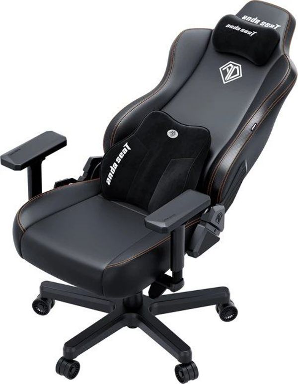 Fotel Anda Seat Fotel gamingowy skórzany Kaiser 3E XL Black PVC [outlet]
