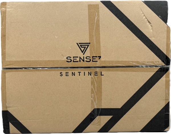 SENSE7 Sentinel Πολυθρόνα Gaming, Δερμάτινη, Μαύρη