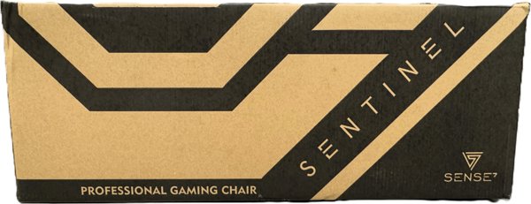 SENSE7 Sentinel Πολυθρόνα Gaming, Δερμάτινη, Μαύρη