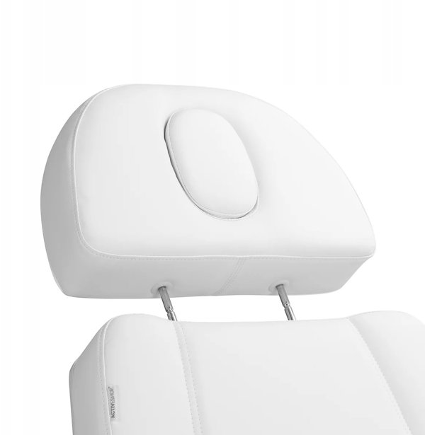 Fotel kosmetyczny elektr. Azzurro Lux 3m bialy