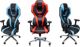 E-Blue Gaming Chair Auroza X1 LED Μαύρη-Κόκκινη + Gaming Σετ Polygon (Πληκτρολόγιο, Ποντίκι, Mousepad)