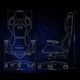 E-Blue Gaming Chair Auroza X1 LED Μαύρη-Κόκκινη + Gaming Σετ Polygon (Πληκτρολόγιο, Ποντίκι, Mousepad)