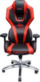E-Blue Gaming Chair Auroza X1 LED Μαύρη-Κόκκινη + Gaming Σετ Polygon (Πληκτρολόγιο, Ποντίκι, Mousepad)
