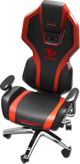 E-Blue Gaming Chair Auroza X1 LED Μαύρη-Κόκκινη + Gaming Σετ Polygon (Πληκτρολόγιο, Ποντίκι, Mousepad)