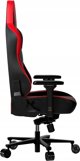 Fotel Lorgar LORGAR Base 311, Gaming chair, PU eco-leather, 1.8 mm metal frame, multiblock mechanism, 4D armrests, 5 Star aluminium base, Class-4 gas lift, 75mm PU casters, Black + red