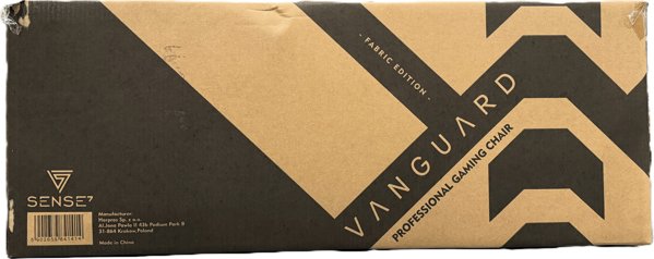 SENSE7 Vanguard Πολυθρόνα Gaming Υφασμάτινη Μαύρη