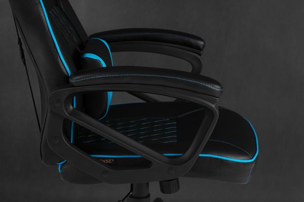 Καρέκλα Gaming SENSE7 Knight Εργονομική για Γραφείο και Gaming - Μαύρη