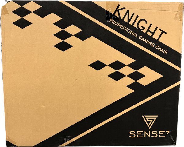 Καρέκλα Gaming SENSE7 Knight Εργονομική για Γραφείο και Gaming - Μαύρη