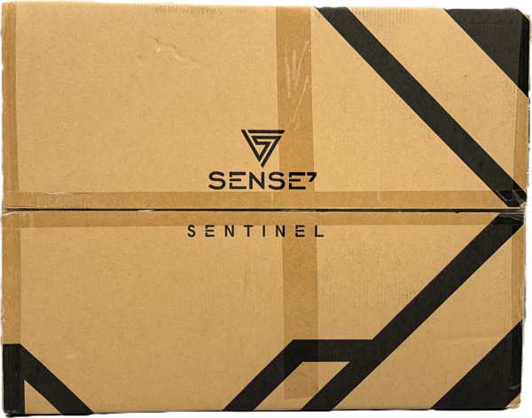 SENSE7 Sentinel Πολυθρόνα Gaming Υφασμάτινη Μαύρο-Γκρι