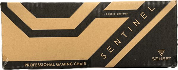SENSE7 Sentinel Πολυθρόνα Gaming Υφασμάτινη Μαύρο-Γκρι