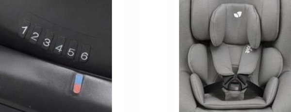 Κάθισμα αυτοκινήτου Joie Automobilinė kėdutė Joie i-Spin 360™ 0-18 kg, Grey Flannel