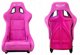 Fotel sportowy SLIDE KS2 Premium Pink Welur Bright Pink Glitter