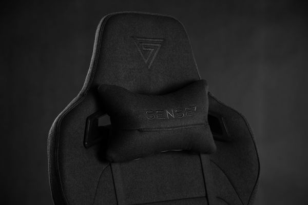 SENSE7 Sentinel Πολυθρόνα Gaming Υφασμάτινη - Μαύρη