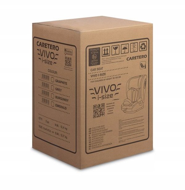 FOTELIK VIVO I-SIZE EMERALD (76-150)
