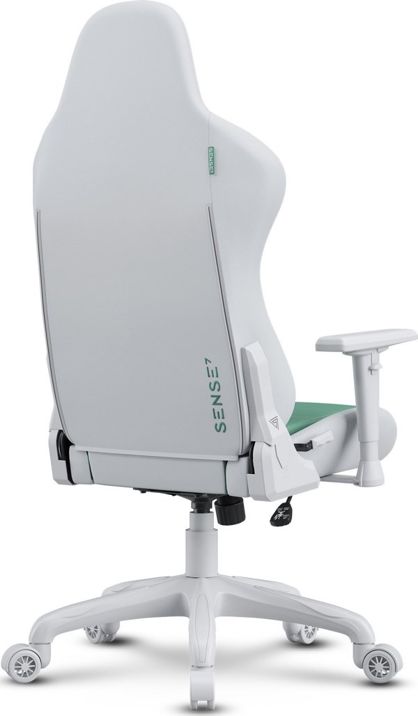 Καρέκλα SENSE7 Spellcaster FUKU PU λευκό-πράσινο