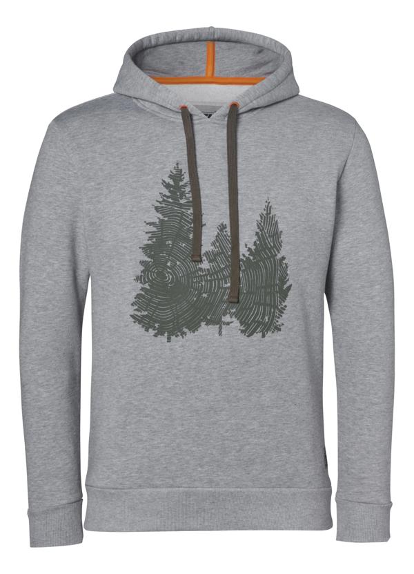 Φούτερ με κουκούλα SZ L "FIR" Γκρι
