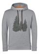 Φούτερ με κουκούλα SZ L "FIR" Γκρι
