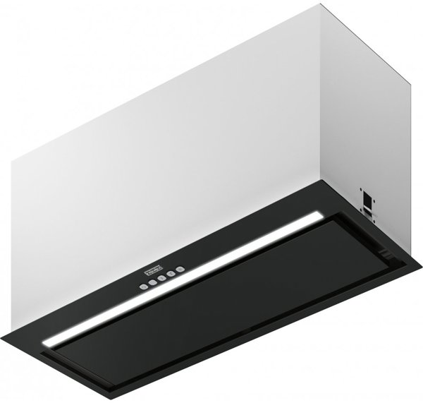Franke Okap do wbudowania w szafkę studio Box Flush A70 305.0665.365 FBFE BK matt Czarny mat