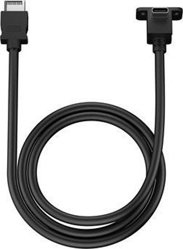 Fractal Design USB zew. - USB wew., 1m, Czarny (FD-A-USBC-002)