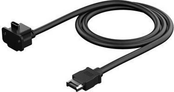 Fractal Design USB zew. - USB wew., 1m, Czarny (FD-A-USBC-002)