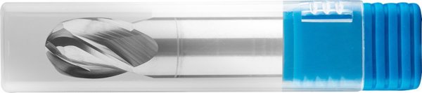 Φρέζα Καρβιδίου Fanar Baildon DIN 6527 K FWK4K 14mm, VHM TiAlN, 4 Ελίκων (Z4), Μήκος 75mm