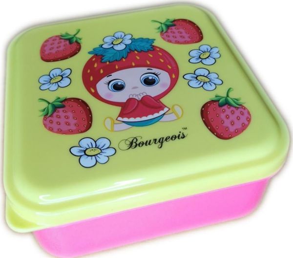 Fresh Τσαντάκι Φαγητού 490ml Φράουλες