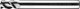 Φρέζα Καρβιδίου Fanar Baildon DIN 6527 K FWP3A, 3mm, VHM TiAlN, 3 Εργαλεία (Z3), Μήκος 50mm