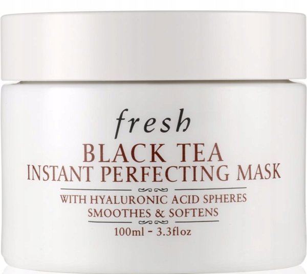 Fresh Fresh, Black Tea, Smooth, Antioxidants, Gel Mask, Face, 100 ml For Women