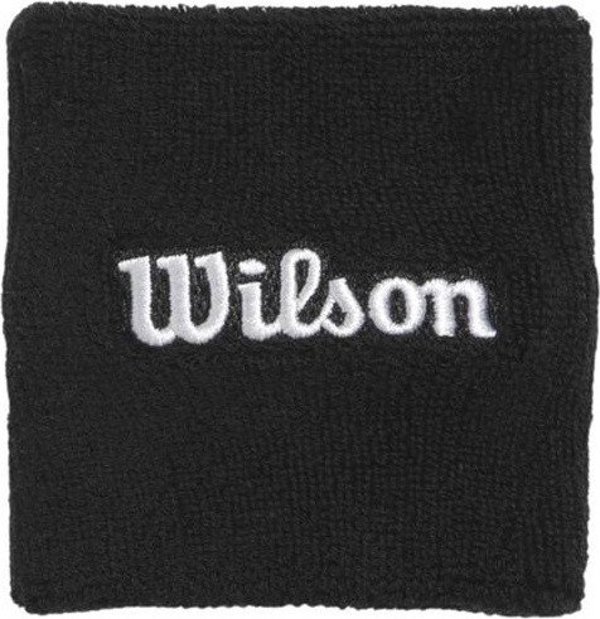 Λαστιχάκια καρπού Wilson 2 τεμ. μαύρα WU00022431BKAOS