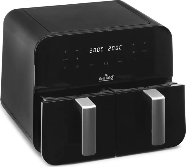 GrillnGO Airfryer Malaga Dual Φριτέζα Χωρίς Λάδι 785034567704
