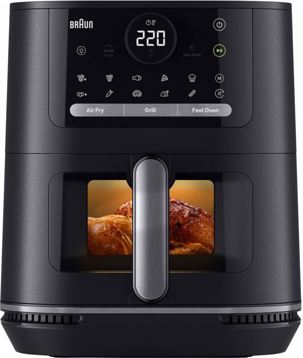 Frytkownica beztluszczowa Braun AIR FRYER HF5075IBK BK BRAUN