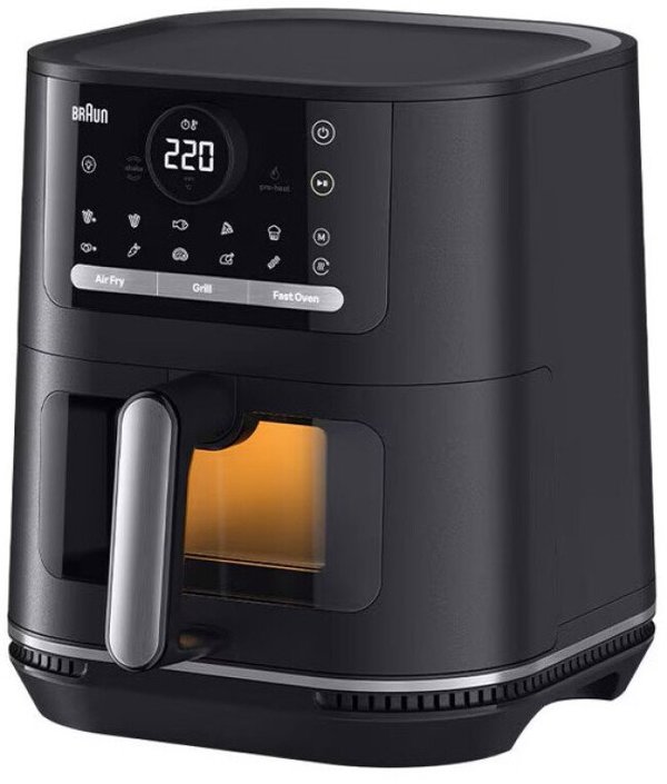 Frytkownica beztluszczowa Braun AIR FRYER HF5075IBK BK BRAUN