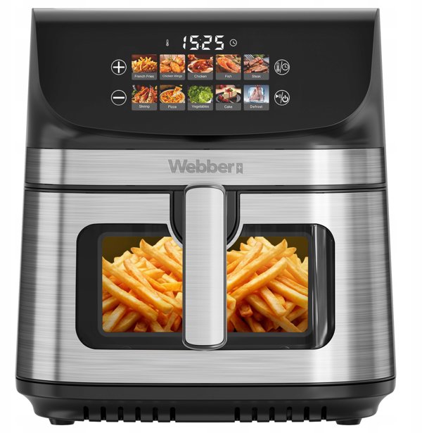 Φριτέζα Αέρος Air Fryer 8,8L Αντικολλητική Webber 10 P 2200W