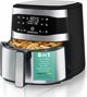 Heinrichs Frytkownica na gorace powietrze HFR 8205 Czarny Srebrzysty 1800 W 8 L
