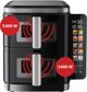 Φριτέζα διπλή κατακόρυφη χωρίς λάδι Air Fryer 2800W 11L XXL Webber