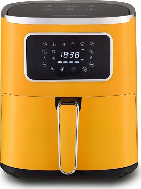 Heinrichs HFR 8216 Φριτέζα Αέρος (Air Fryer) 5lt, 1450W, Κίτρινη